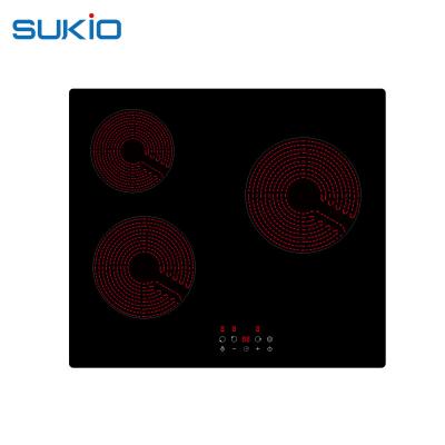 China 2021 Outdoor Cooker Three Hot Plate Home Use Ceramic Hob Popular Element Ceramic Hob for sale