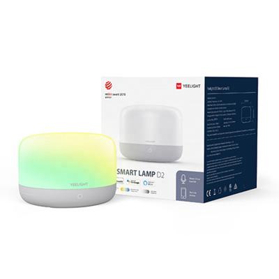 China YEELIGHT Xiaomi LED D2 Modern Bedside Lamp, Multiolor, Dimming, Compatiable with Google Assistant and Amazon Alexa for sale