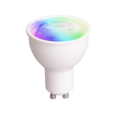 China YEELIGHT GU10 Xiaomi Smart E27 7w RGB Office LED Bulb Lights Bulb Support Google Amazon Alexa Multicolor for sale