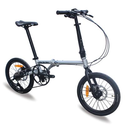 China Aluminum Alloy 16 Inch Portable Folding Bicycle BMX Chinese Original Factory Can Produce Winspace Carbon Fiber Bicycle Steel Frame Folding for sale