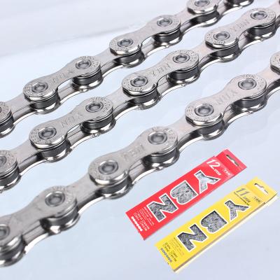 China YBN 12S bicycle chain ultra light and high quality road bike mountain bike chain 12 speed ybn 116 silver link with magic b 12S ybn chain for sale