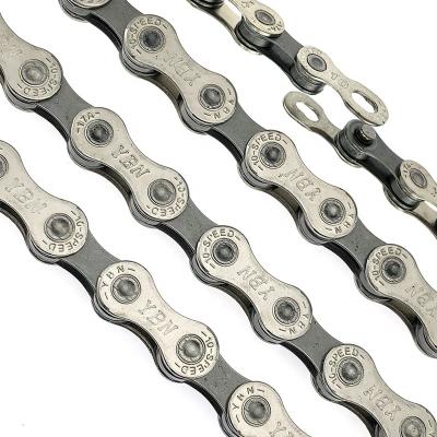 China YBN S10.93 116 Link 10 Speed ​​Nickel Plated Chain For Shimamo MTB Bike Road Bicycle Chains 10 Speed for sale