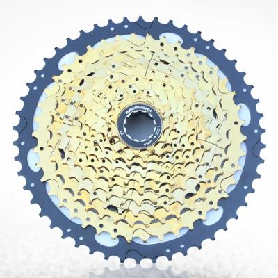 China Flywheel 11 Speed ​​Steel 50t Mountain Bike High Quality Golden Flywheel for sale