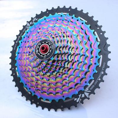 China 2020 steel the new style aluminum alloy 12 speed mountain flywheel 50t for sale