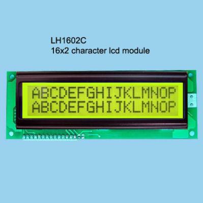 China Character Type 16x2 STN Character LCD Display Wide Temperature for sale