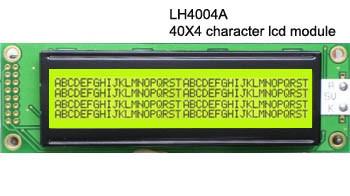 Chine Type positif 40 de Transflecitve STN x 2 polarisation du module 1/5 d'affichage à cristaux liquides de caractère à vendre