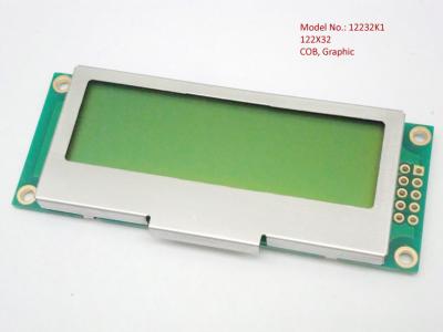 China RoHS COB 122 * 32 Graphic lcd numeric display withTransflective , positive Polarizer for sale