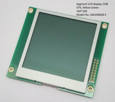 China Transflective Segment LCD Display COB 160 * 160 , blue 7 segment display Module for sale