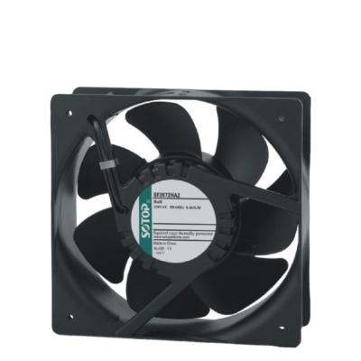 China Ventilation Cooling 2072 AC Metal Air Cooling Fan Radiator Two Sides Axial Rotation And RD PWM Function for sale