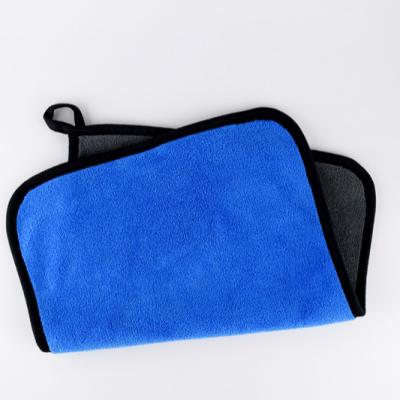 China Super Absorbent High Quality Microfiber Coral Car Cleaning Towels Safe For Children From XIAOAO for sale