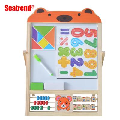 China Education Solid Wood Made Magnetic White Board For Kids Toys for sale