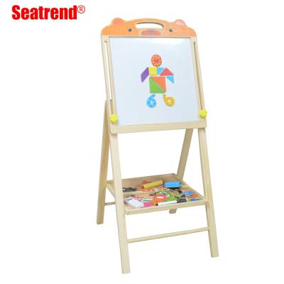 China Educational Multifunctional Magnetic Jigsaw Drawing Board For Kids for sale