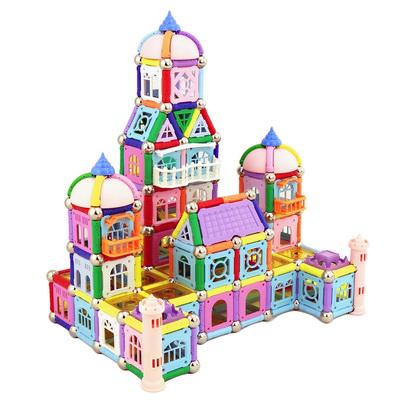 China 2021 Modern Hot Selling Colorful Magnetic Building Block Magnetic Bar Building Blocks Toys for sale