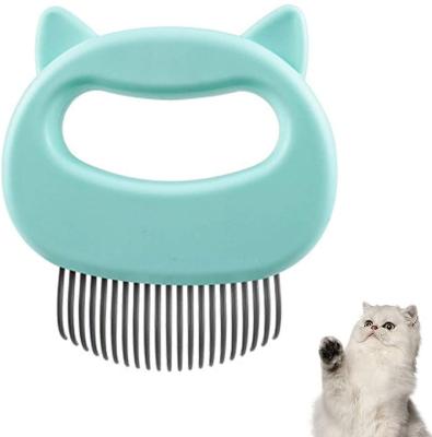 China Travel Pet Massage Comb, Relax Cat Comb, Pet Grooming Hair Removal Throwing Cleaning Brush (Green) for sale