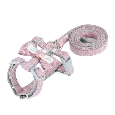 China A viable pull rope suitable for all kinds of cats, strap size adjustable, with a cute bow for sale