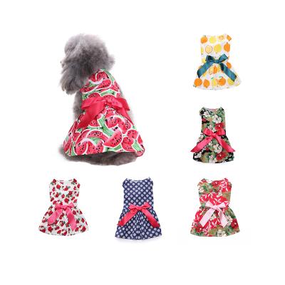 China Factory Price Viable Stylish Dog Dress With Lace Bead Harness Dress Dog Dog Dress 2021 for sale