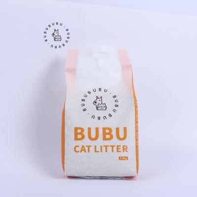 China Sustainable Deodorization Flushable Tofu Cat Sands Easy To Clean Eco - Friendly Indoor Cat Litter High Quality for sale