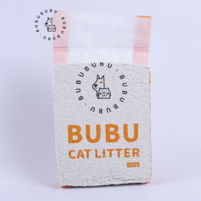 China New Product Viable Flushable Tofu Cat Sands Easy Clean Bentonite Cat Litter Sand Best for sale