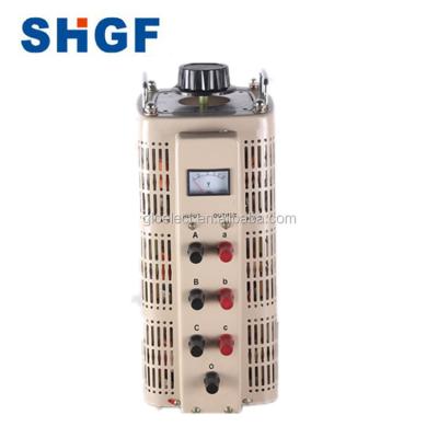 China SVC Low Price TSGC2 380v Mini Variac Transformer Three Phase Voltage Stabilizer for sale