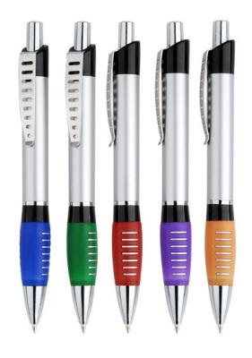 China retractable plastic promotional gift ball pen, click mechanism style for sale