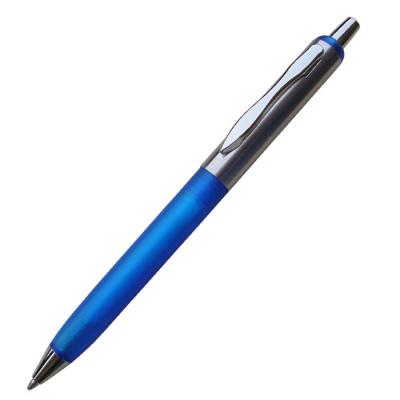 China semi metal click metal pen, half metal ball pen,classical design for sale