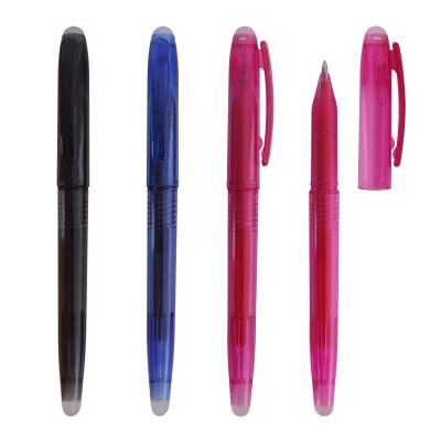 China hot selling erasable gel ink pen, erasable gel ballpen,gel pen with eraser for sale