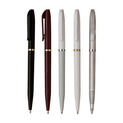 China twist action promotional hotel pen, slim hotel pen for sale