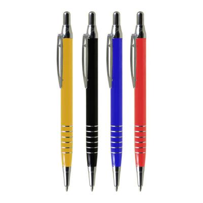 China aluminum promotional pen in click action for sale