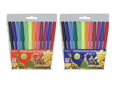 China cheap advertising art marker pen in PVC pouch packing for sale