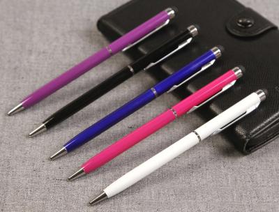 China cheap price slim style metal Capacitive stylus pen for gift use for sale