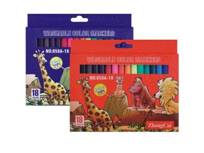 China colored box packed art marker set,box packed watercolor drawing art marker for sale