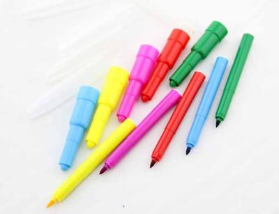 China gift use kids blow paint marker, blow marker pen for kids drawing for sale