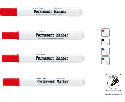 China felt permanent marker,felt tip permanent marker pen, pass en71,Lhama test for sale