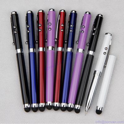 China high quality led light metal pen,metal pen with led light for sale