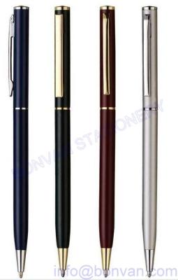 China hotel and resort metal ball point pen,resort use metal pen,cruise metal pen for sale