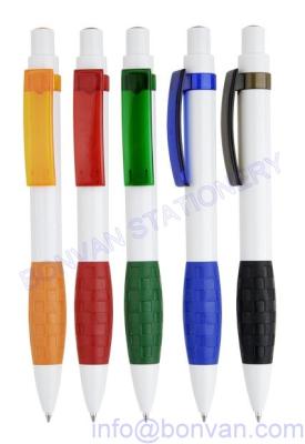 China promotional color pen,assorted color plastic ball pen,advertising color pen for sale