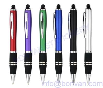 China satin plastic pen,twist style promotional gift pen, ballpoint pen for sale