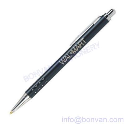 China logo laser metal ball point pen, metal laser pen, laser imprint metal pen for sale