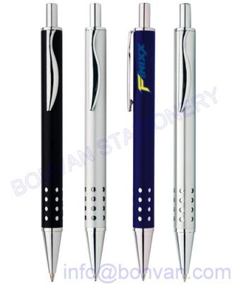 China Metal retractable pen,retractable metal ball pen for sale