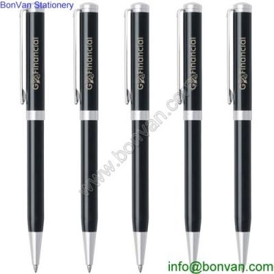 China Metal hotel pen silver design ball pen wholesale silver ballpoint pen for promotional gift for sale