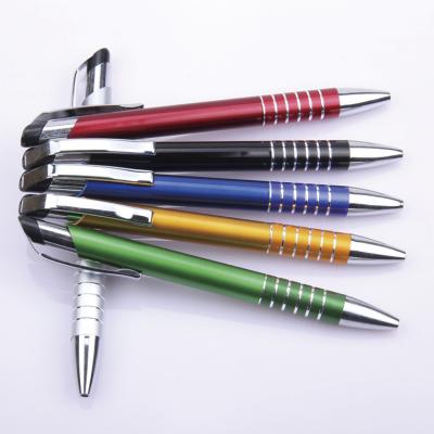 China personalized aluminum promotional pen,personalized gift promotional ballpoint pen for sale