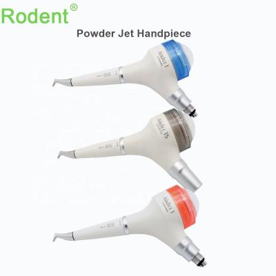 China Luxury Dental Powder Jet Handpiece Air Prophy Handpiece Polisher Sandblaster With B2/M4/KV High Quality Type for sale