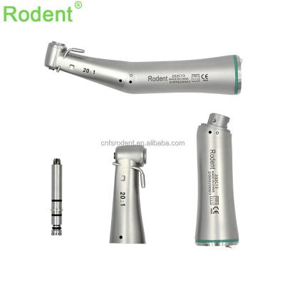 China Metal Customized Impant Fiber Optic Contra Angle Handpiece for sale