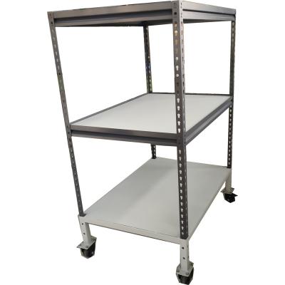 China Cheap Corrosion Protection Good Quality Metal Cabinet Shelf Four Layers Large Capacity Shelves For 100% Safety for sale