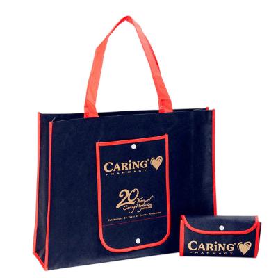 China Eco-friendly Reusable High Quality Reusable Non Woven PP Non Woven Shopping Bags With Logos for sale