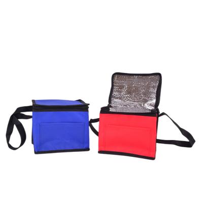 China Custom Waterproof PP Non Woven Insulated Picnic Lunch Cooler Bag For Food for sale