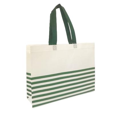 China Reusable Cheap Full Printing Waterproof Heat Seal Ultrasonic Shopping Bag Eco - Friendly for sale