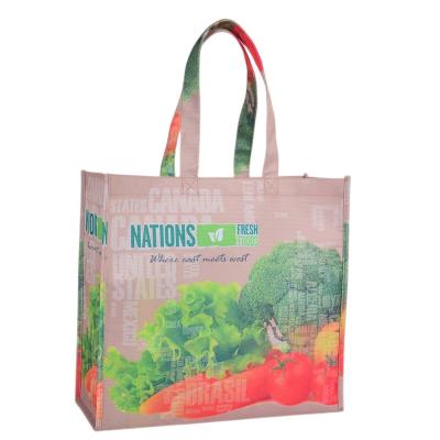 China Reusable Eco-friendly Recycle Rpet Reusable Sublimation Tote Bags With Custom Printed Logo for sale