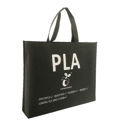 China 100% biodegradable recycle reusable eco friendly non woven tote bag pla biodegradable tote bag for sale