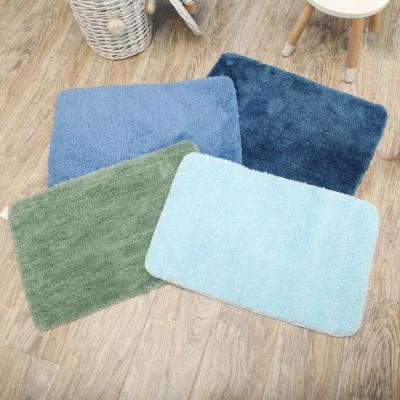 China Wholesale Viable High Quality Non-slip Bathroom Blue Rubber Door Mat Mat For Bathroom for sale